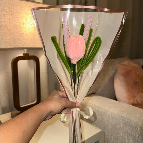 Other - Pink Tulip Flower Bouquet